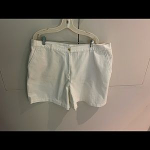Lauren Ralph Lauren plus size 20 w white shorts